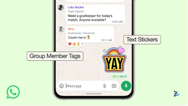 whatsapp group chat member tags
